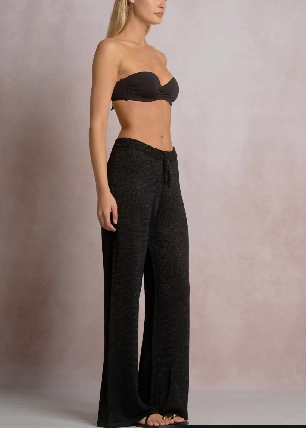 Black Drawstring Pants