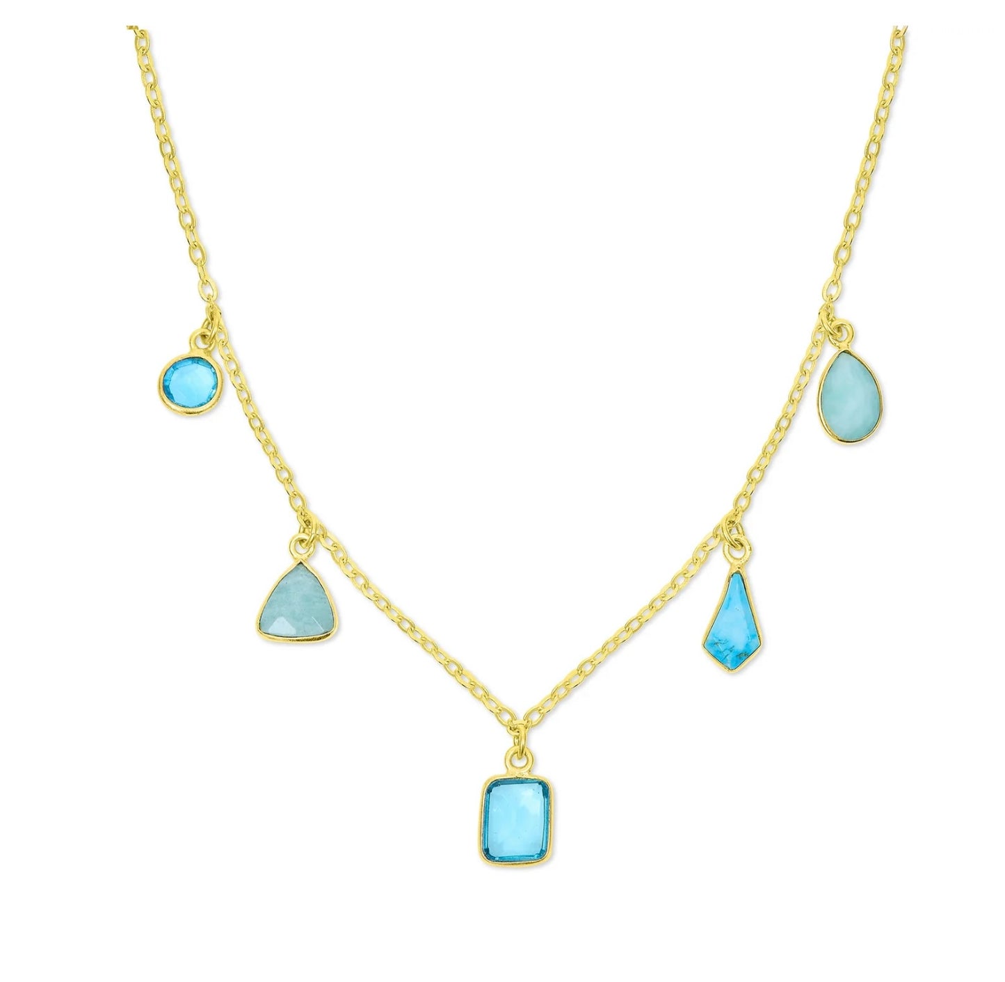 Aubrey Necklace Topaz