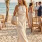 Sophia Cutout Lace Maxi Dress