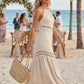 Sophia Cutout Lace Maxi Dress