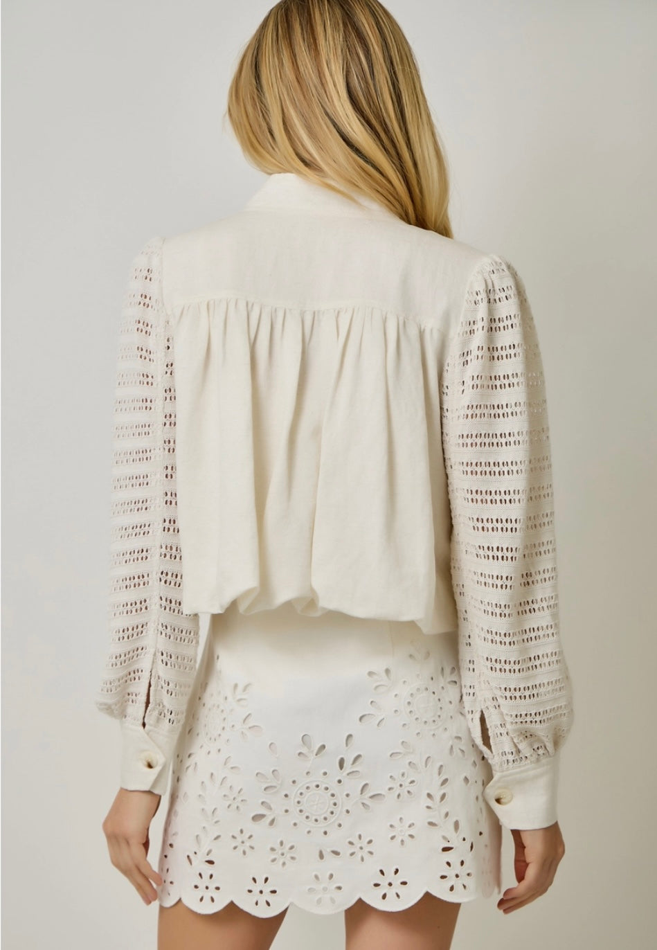 Bubble Hem Jacket