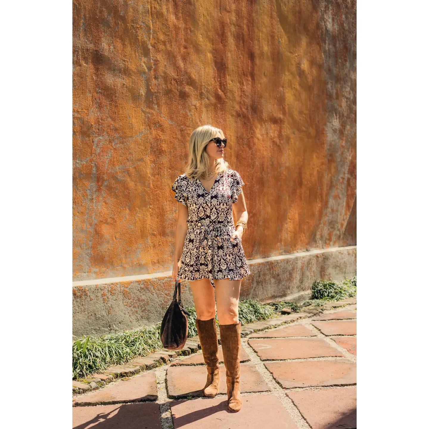 Brooke Chocolate Croatia Romper