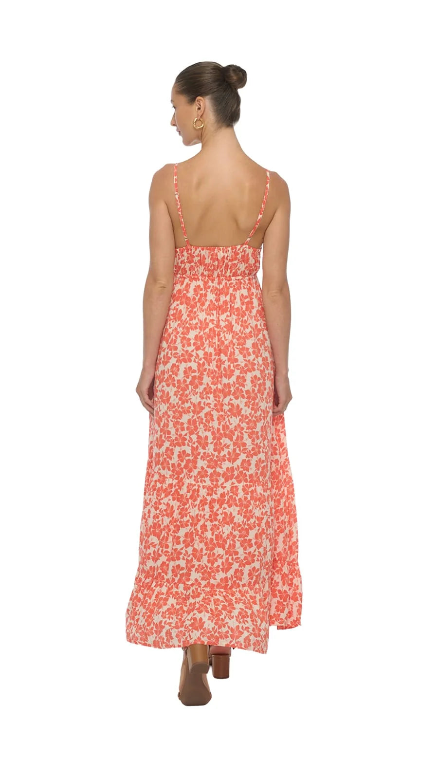 Morya Maxi Dress - Kai Coral