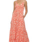 Morya Maxi Dress - Kai Coral