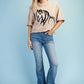 Western Horse Motif Sweater