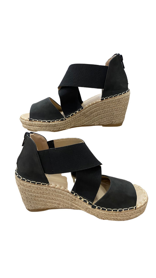 Tina Close Back Black Wedge