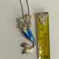Blue Opal Mermaid Pendant