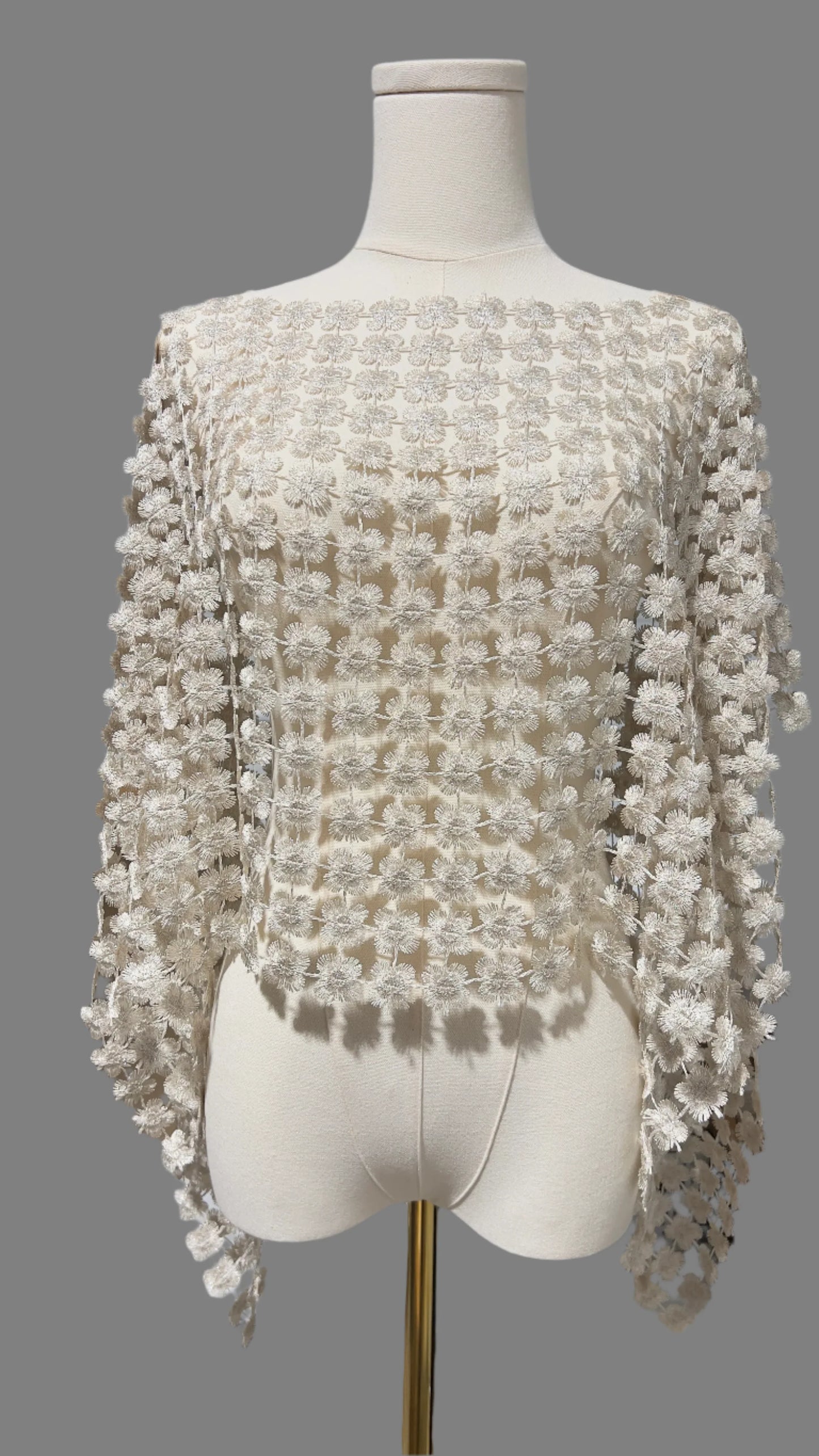 Lace Poncho (Assorted Colors)