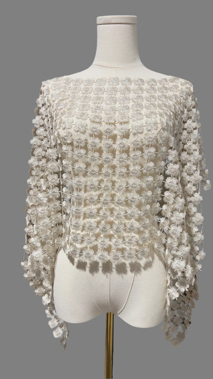 Lace Poncho (Assorted Colors)