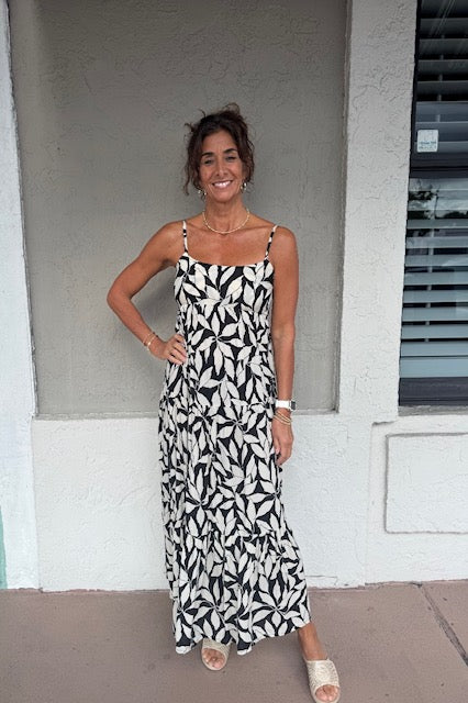 Laleen Black Heiva Maxi Dress