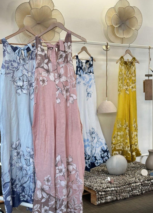 Floral One Size Jumpsuit