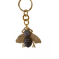 Gold Plated Pave Bee Necklace