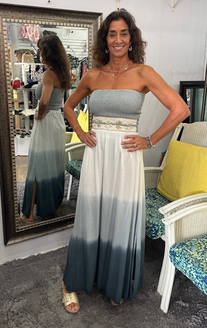 Bimini Maxi Strapless Dress