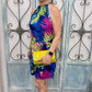 Ava Front Tie Halter Dress (Assorted Colors)