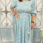 Floral Margarita Roma Long Dress