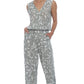 Essential Kahaia Jumpsuit - Frangipani Silver