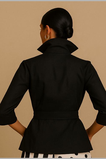 Vera Linen Tie Fornt Jacket (Assorted Colors)