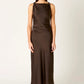 Nia Espresso Meyer Dress