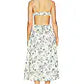 Destene Floral Open Back Dress