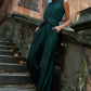 Samantha Buckle Waisted Pleated Jumpsuit
