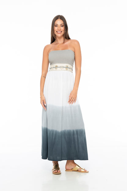 Bimini Maxi Strapless Dress