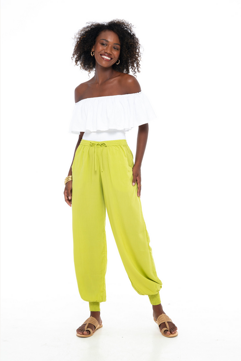 Lime Babucha Pants