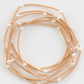 Stretchy Guitar String Bracelet Set (Assorted Colors)