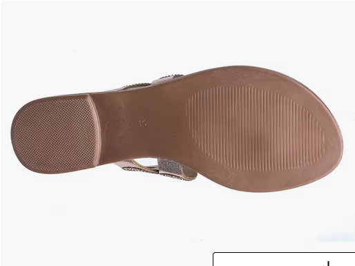 Rose Gold Amelia Sandal