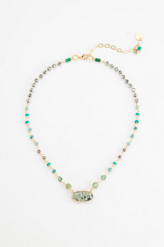 Amazonite Single Strand Necklace