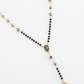 Beaded Lariat Necklace (Assorted Colors)