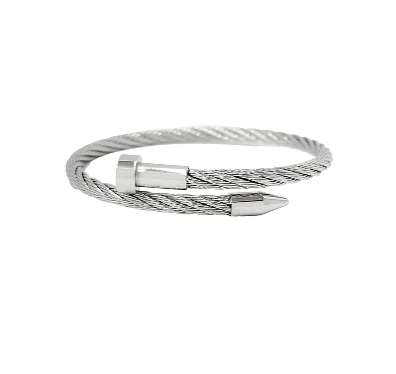 Twisted Wire Nail Bracelet (Assorted Colors)