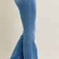 Core High-Waisted Classic Contrast Wash Bootcut Jeans