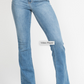 Core High-Waisted Classic Contrast Wash Bootcut Jeans