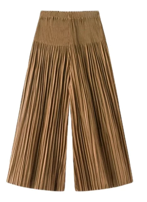 Pleated Pants (Mocha)