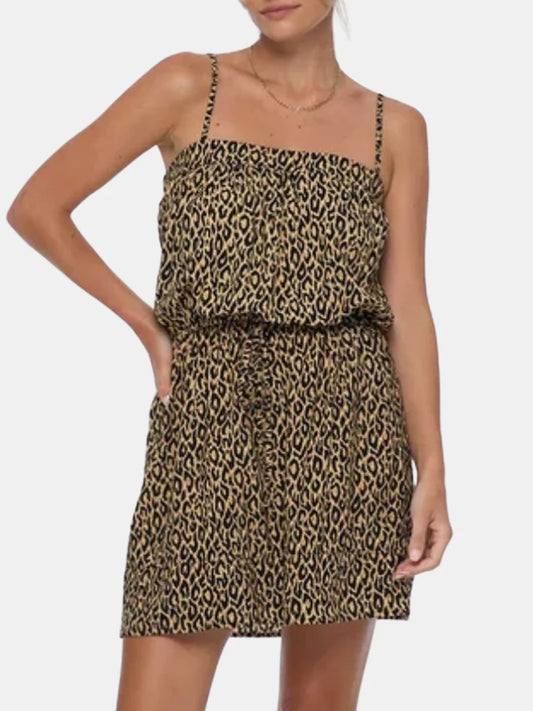 Fierce Camel Orlina Short Dress