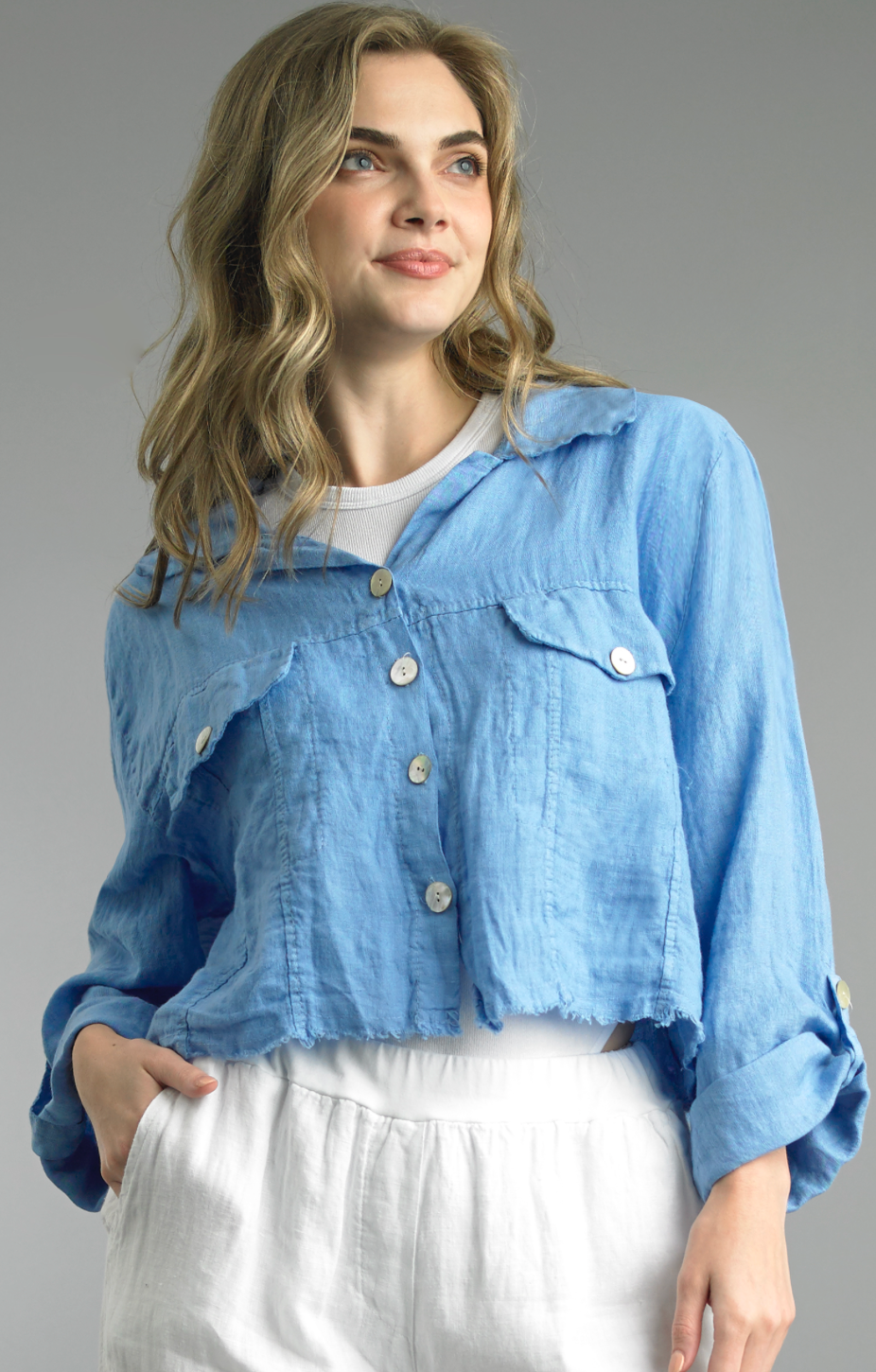 Navy Short Jacket