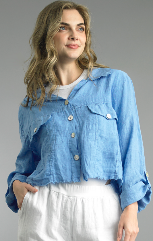 Navy Short Jacket