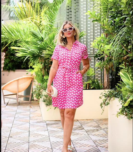 Layla Fuchsia Trevi Dress