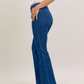 Dark Denim High-Waist Sparkle Flare Jeans