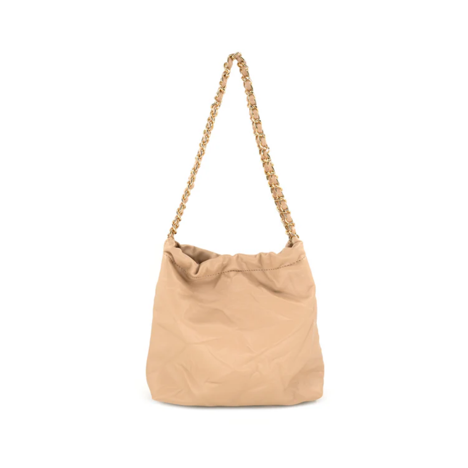 Crinkle Chain Crossbody (Assorted Colors)
