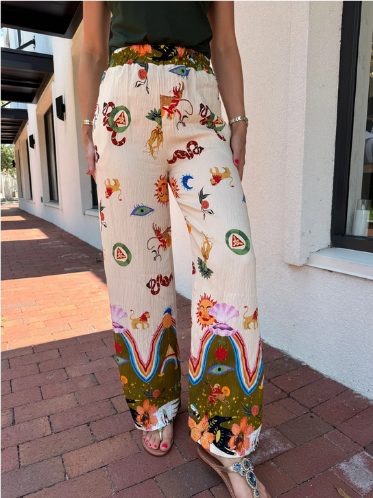 Ilios Wide Leg Pant