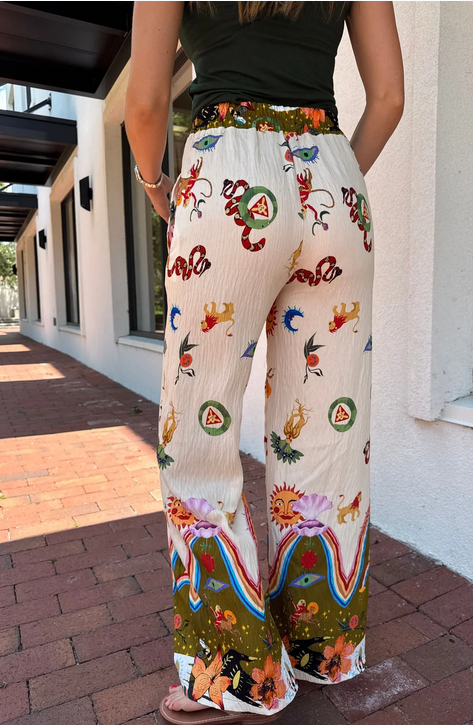 Ilios Wide Leg Pant