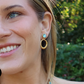 Nyx Drop Tanzanite Earrings