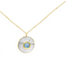 Mother of Pearl w/Tanzanite Karina Necklace