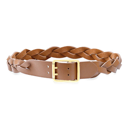 Brown Leather Malibu Belt