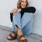 Leopard Lil Bit Knotty Sandals