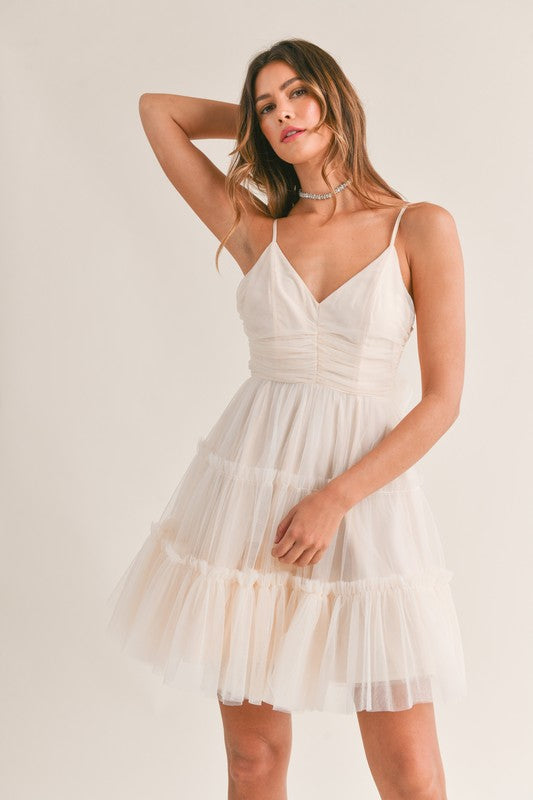 Tulle Mini Dress
