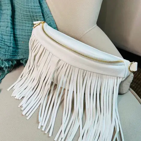 Emory Fringe Bum Bag - Detachable Fringe