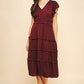 Julia Midi Ruffle Dress