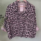 Leopard Animal Print Box Jacket